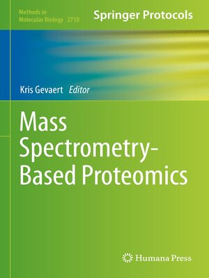 cover image of Mass Spectrometry-Based Proteomics